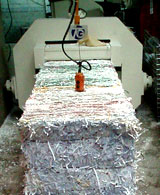 Presse à balles de recyclage - Presse à balles horizontale, Presse à balles verticale