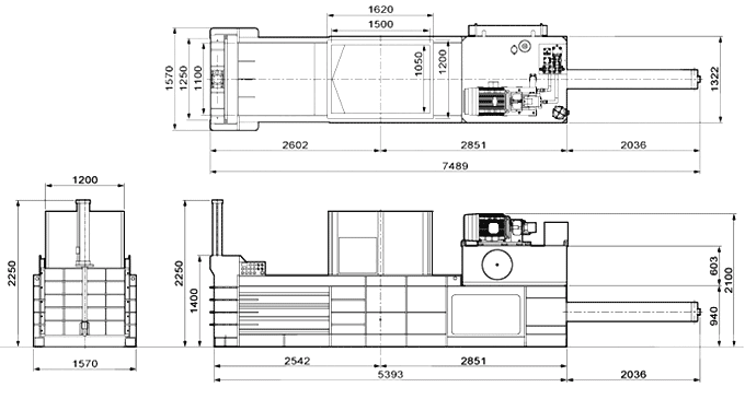 Автоматичний прес-підбирач Techgene (серія TCB-1108)